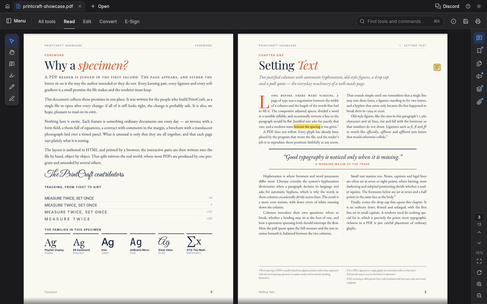PdfCraft practical pdf workflows interface